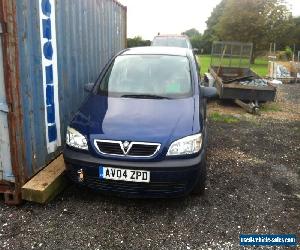 2004 VAUXHALL ZAFIRA 16V CLUB BLUE spares repair 