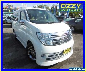 2005 Nissan Elgrand RIDER E51 White Automatic A Wagon for Sale