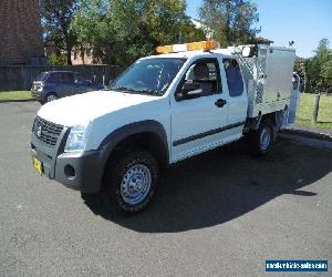 2008 Holden Rodeo RA MY08 LX White Automatic 4sp A SPACE CAB PUP