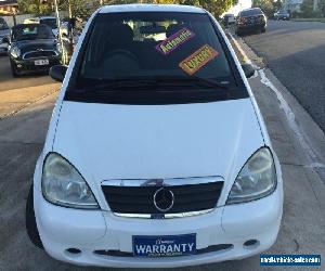 1999 Mercedes-Benz A160 W168 Avantgarde White Automatic 5sp A Hatchback