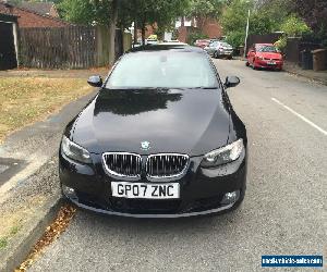 2007 BMW 325I SE AUTO BLACK WITH SATNAV