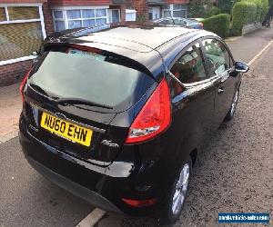 Ford Fiesta Zetec 1.25 petrol black 3 door