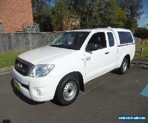 2011 Toyota Hilux GGN15R MY11 Upgrade SR White Automatic 5sp A Extracab