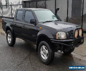 2003 NISSAN NAVARA D22 STR 3.0L TURBO DIESEL 4X4 UTE EASY REPAIR DAMAGED DRIVES