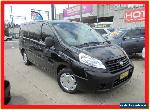 2011 Fiat Scudo Comfort Black Manual 6sp M Van for Sale