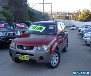 2005 Ford Territory SY TX (RWD) Burgundy Automatic 4sp A Wagon