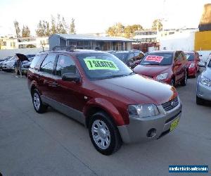 2005 Ford Territory SY TX (RWD) Burgundy Automatic 4sp A Wagon