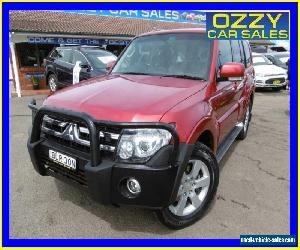 2009 Mitsubishi Pajero NT VR-X LWB (4x4) Burgundy Automatic 5sp A Wagon