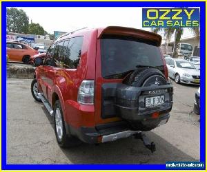 2009 Mitsubishi Pajero NT VR-X LWB (4x4) Burgundy Automatic 5sp A Wagon