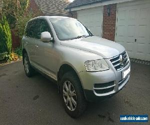 2005 VOLKSWAGEN TOUAREG 3.0 V6 TDI SPORT A SILVER