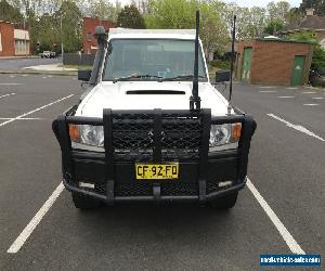 TOYOTA LANDCRUISER 2008 VDJ79R WORKMATE (4x4) WHITE MANUAL 5 SPEED 199,400 KMS