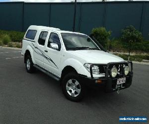 2007 Nissan Navara D40 ST-X White Automatic 5sp A Dual Cab