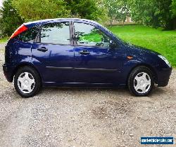 FORD FOCUS 1.4 LX BLUE 2004 54 REG LPG GAS CONVERTED CAT D 3 DAY AUCTION N/R for Sale