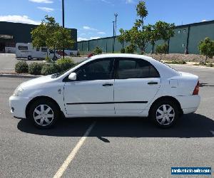 2006 Toyota Corolla Ascent Auto White Automatic 4sp A Sedan