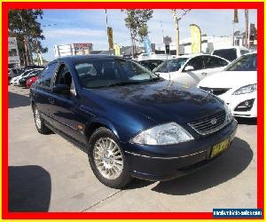 2001 Ford Falcon AU II Classic Futura Blue Automatic 4sp A Sedan