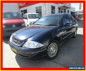 2001 Ford Falcon AU II Classic Futura Blue Automatic 4sp A Sedan