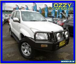 2007 Toyota Landcruiser Prado KDJ120R MY07 GX (4x4) White Manual 6sp M Wagon for Sale