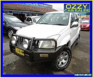 2007 Toyota Landcruiser Prado KDJ120R MY07 GX (4x4) White Manual 6sp M Wagon