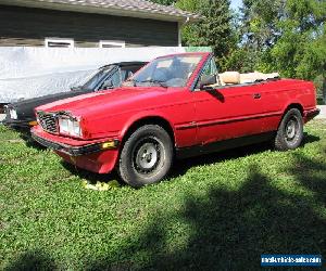 1987 Maserati Spyder Spyder I