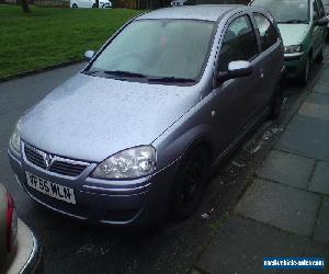 2006 VAUXHALL CORSA DESIGN TWINPORT SILVER