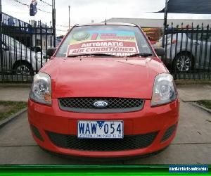 2007 Ford Fiesta WQ LX Red Automatic 4sp A Hatchback