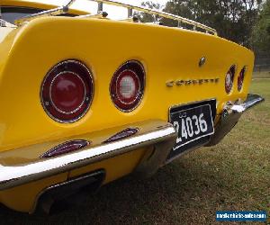 1971 CORVETTE STINGRAY ! T TOP  STUNNING CONDITION   RARE CHROME BUMPER BAR $$