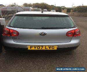 2007 VOLKSWAGEN GOLF S SDI SILVER