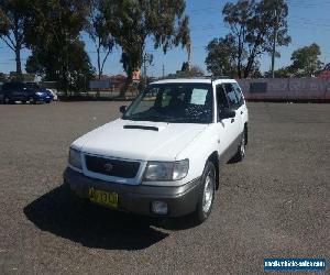 1998 Subaru Forester GT White Automatic 4sp A Wagon