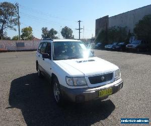 1998 Subaru Forester GT White Automatic 4sp A Wagon