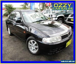 2002 Mitsubishi Lancer CE GLi Black Manual 5sp M Sedan