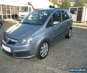 2005 VAUXHALL ZAFIRA LIFE AUTO SILVER spares or repairs