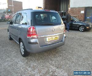 2005 VAUXHALL ZAFIRA LIFE AUTO SILVER spares or repairs