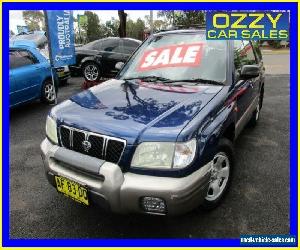 2001 Subaru Forester MY01 Limited Blue Manual 5sp M Wagon