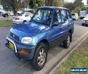 1997 Toyota RAV4 (4x4) Blue Automatic 4sp A Wagon