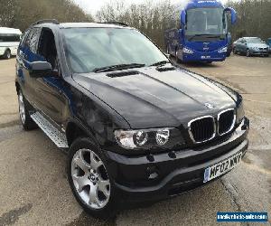 2002 BMW X5 D SPORT AUTO BLACK