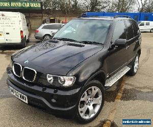 2002 BMW X5 D SPORT AUTO BLACK