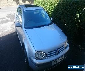 2001 VOLKSWAGEN GOLF S SILVER 1.4 72k NO PREVIOUS OWNERS LONG MOT GREAT CAR