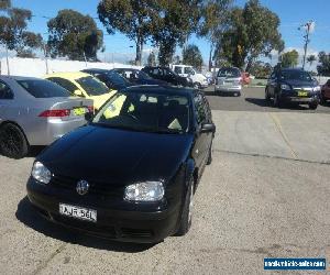 2000 Volkswagen Golf GL Black Manual 5sp M Hatchback