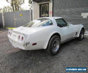 1980 CHEVROLET CORVETTE T TOP 350 AUTO LHD