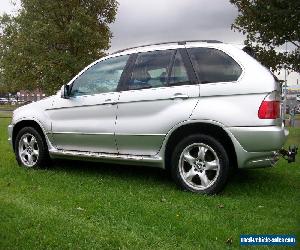 2001 BMW X5 AUTO SILVER 4X4 ESTATE