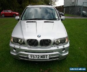 2001 BMW X5 AUTO SILVER 4X4 ESTATE