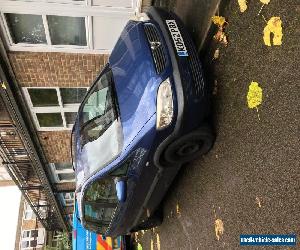 2002 VAUXHALL ZAFIRA COMFORT 16V BLUE