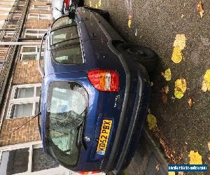 2002 VAUXHALL ZAFIRA COMFORT 16V BLUE