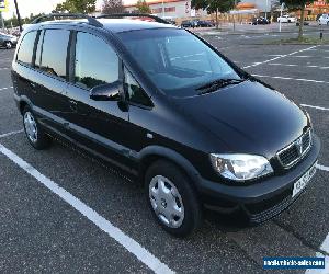 2003 VAUXHALL ZAFIRA DESIGN 16V BLACK