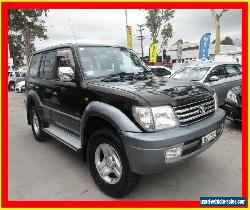 2001 Toyota Landcruiser Prado KZJ95R Grande Black Automatic 4sp A Wagon for Sale