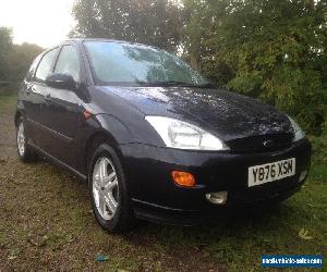 Ford Focus 1.6i Zetec Auto Blue. 12 Months MOT. 77,000 Miles.