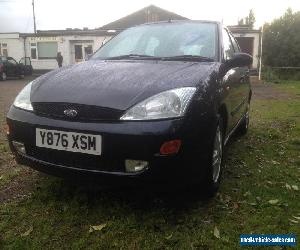 Ford Focus 1.6i Zetec Auto Blue. 12 Months MOT. 77,000 Miles.