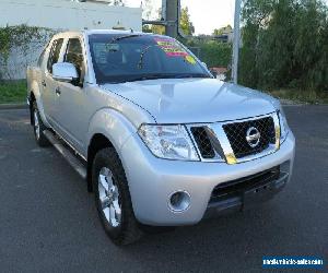 2012 Nissan Navara D40 S6 MY12 ST Silver Automatic 5sp A 4D UTILITY