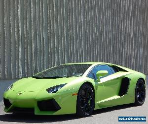 2012 Lamborghini Aventador