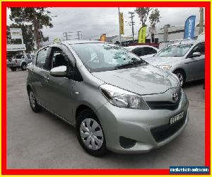 2011 Toyota Yaris NCP130R YR Green Automatic 4sp A Hatchback for Sale